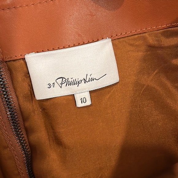 Philip Lim Leather Skirt - Picture 3 of 3